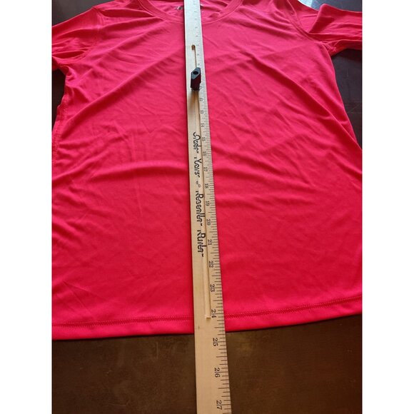 2 Hanes Sport Long Sleeve Pink Womens Shirts Size Medium - Picture 10 of 15